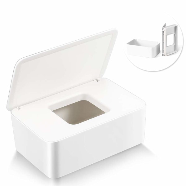 Box med våtservetter, låda med baby , case för förvaring av vävnader, toalett
