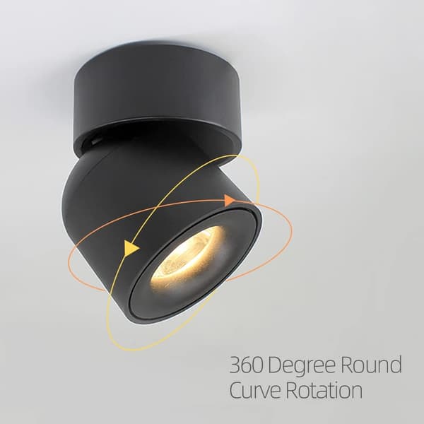 LED COB Justerbar Takspotlight Retningsbestemt Spotlight Overflatemontert