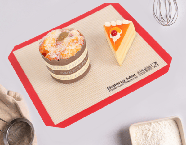 4 STK Premium Silikon Bakeunderlag, Non-stick og gjenbrukbart bakeunderlag
