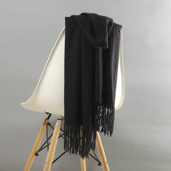 Varm Vinter Cashmere Tørklæde til Kvinder Pashmina Sjal Wrap Mænd Stor