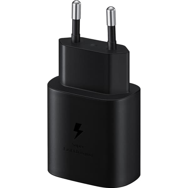 Samsung Vegglader Type-C 25W bulk – Svart