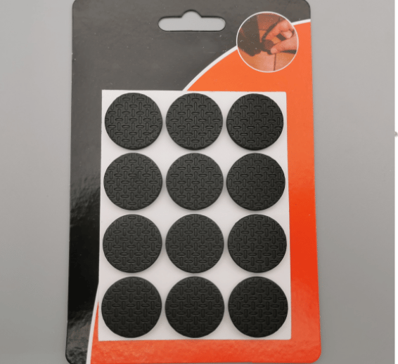 12-pack cirkulära (2,5 cm diameter) med en tjocklek på 4 mm, 5 anti