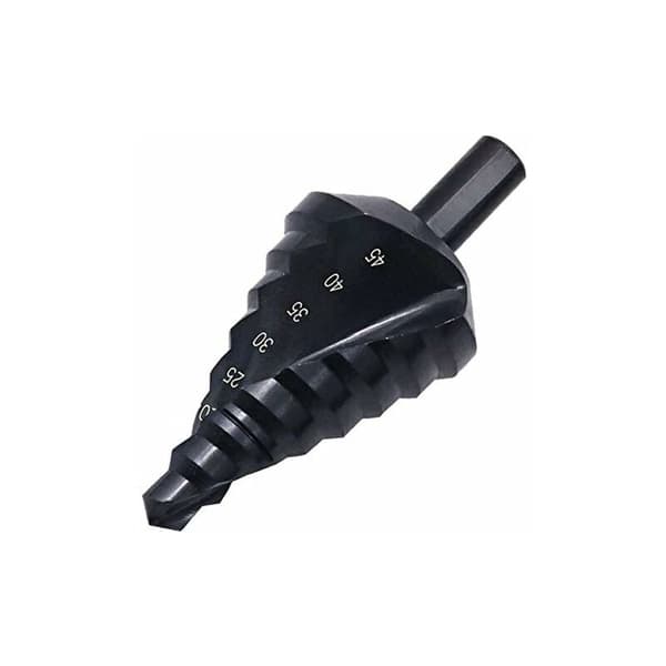 HSS Trinbor 10-45mm Spiralnot, Trekantgreb Nitril