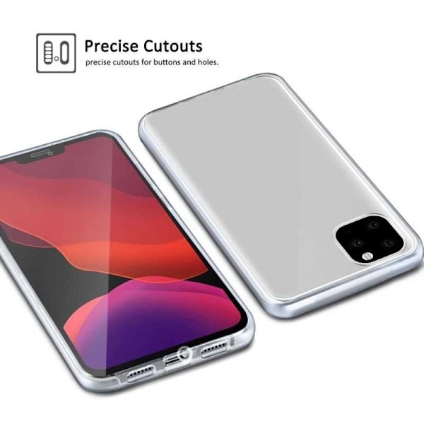 360° Heltäckande & Stötdämpande Skal iPhone 13 Pro Transparent