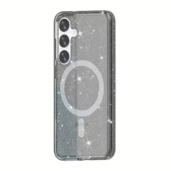 Samsung Galaxy S24 Plus Mobilskal Glitter Magsafe - Svart