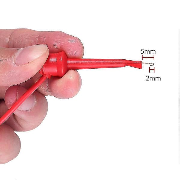 Universal oscilloskopprobe med tilbehørssæt 100MHz oscilloskop clip prober med BNC til Minig