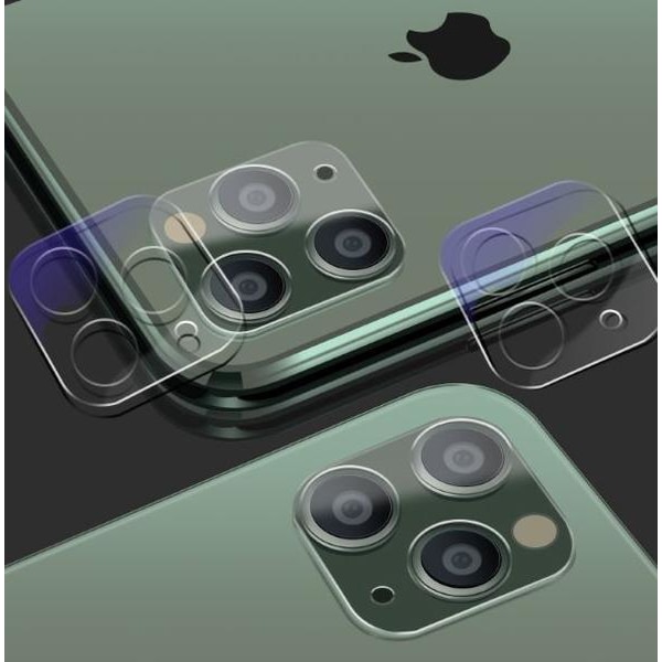 iPhone 11 Pro Kamera Linsskydd Härdat Glas 0,2mm Transparent