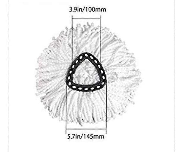 3-pakning med mopptilbehør, fine fiber erstatningshoder for O-Cedar, Vileda moppehoder