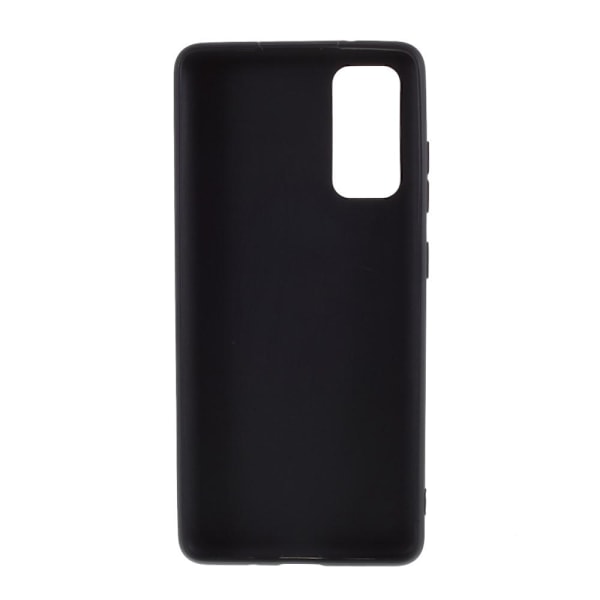 Samsung Galaxy S20 FE - Matt TPU Skal - Svart Black Svart