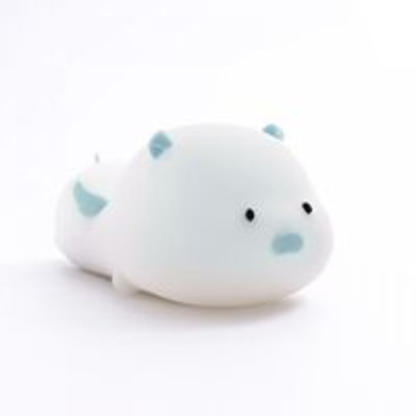 Solar Timing String Light med Sleepy Cute Pig Silikone Natlys
