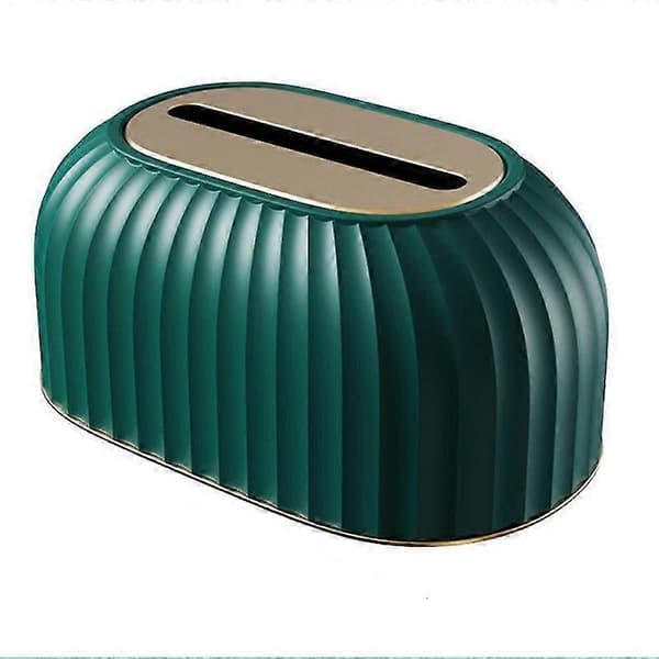 Multifunksjonell Tissue Box Stue Maske Diverse Skrivebord Delingslagringsboks Støvbelte Deksel B