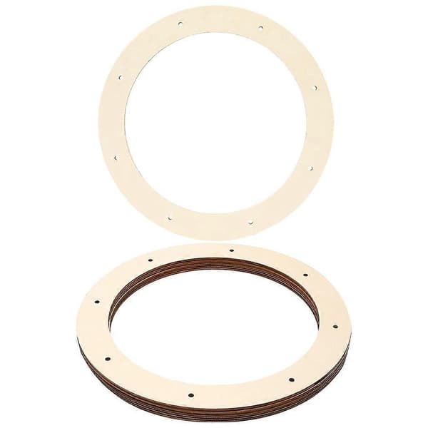 2 stk. elegante treringer til kranser DIY kranseringer Praktiske kranseringer