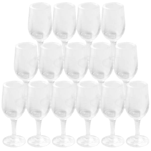 20 stk. Dukkehus Miniature Bæger Model Simuleret Vinkop Rekvisit Plast Mini Tumbler Model