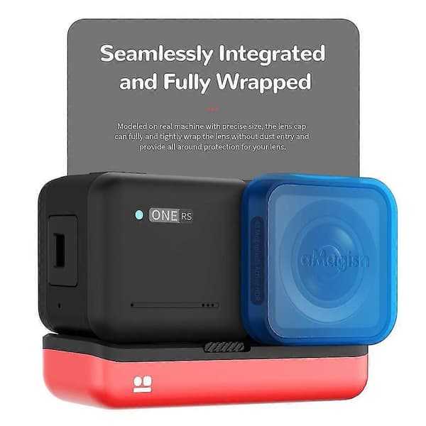 Silikonlinsskydd För Insta 360 One- 4k Vidvinkel Förbättrad Lins Silikonskyddshylsa