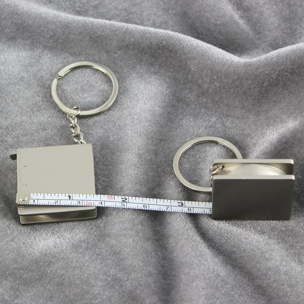 Mini bärbar metallmått Praktiska mått Röda mått