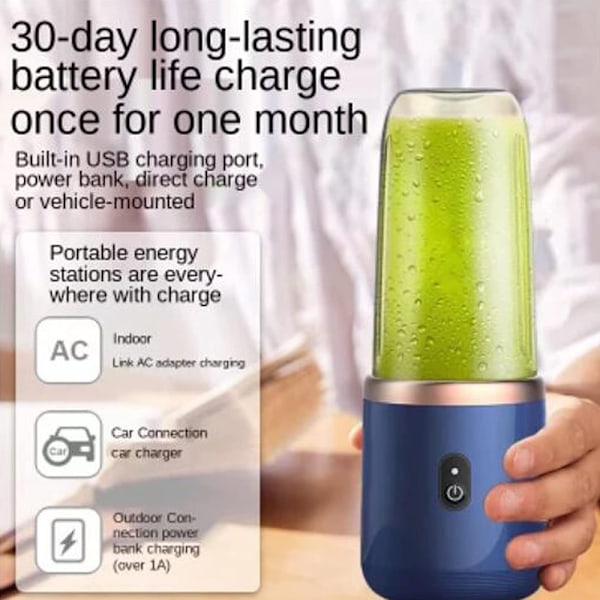 Mini smoothie maker, stativblandare, elektrisk mixer