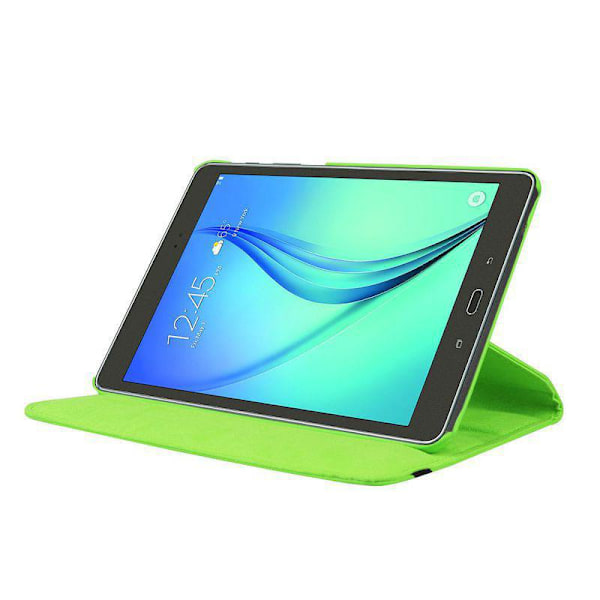 Läderfodral med ställ till Samsung Galaxy Tab S2 8.0, grön grön