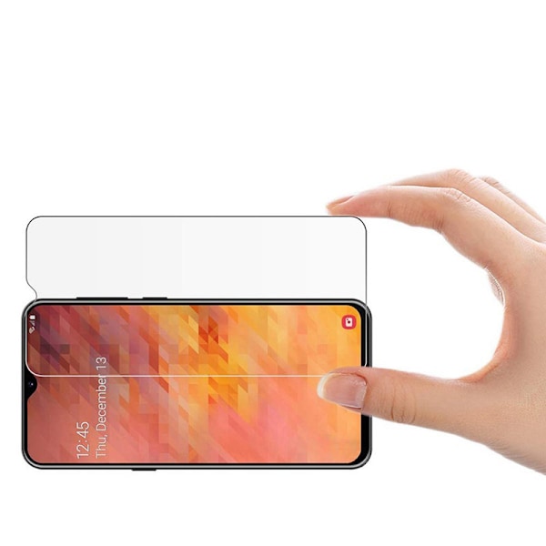 2-PACK härdat glas till Samsung A50 Transparent