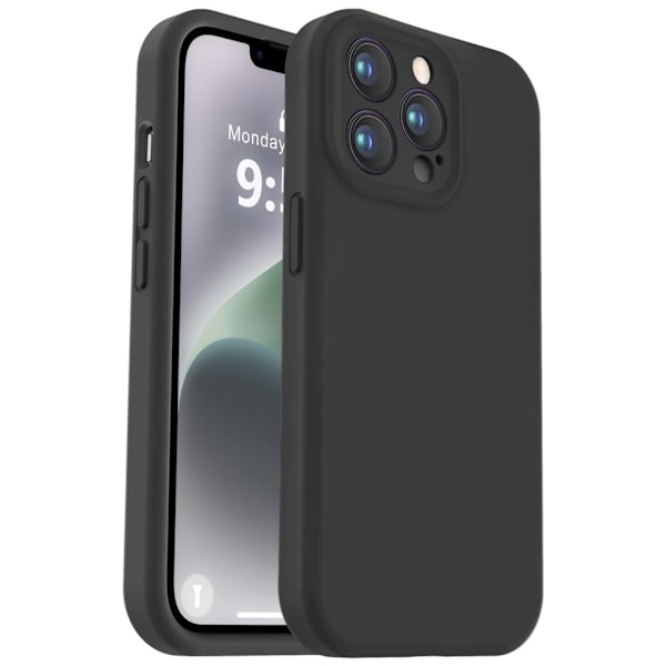 iPhone 13 Pro Matt Svart Skal - Extra Kamera Skydd iPhone 13 Pro iPhone 13 Pro