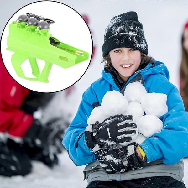 Sneboldkaster Sneboldkamp Blaster Sneboldkamplegetøj til vinter
