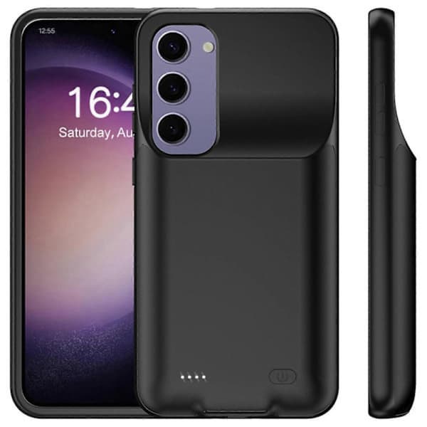 For Samsung Galaxy S23 10000mAh Extended Battery TPU ABS Phone Back Charging Case