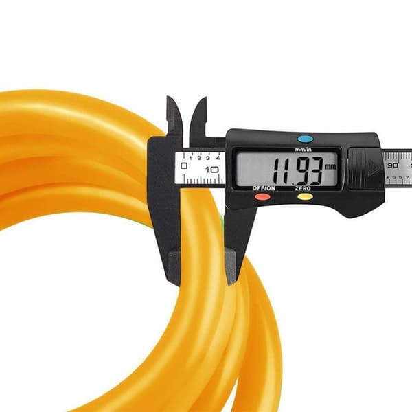 Gult cykel lås kabel lås kombinationslås