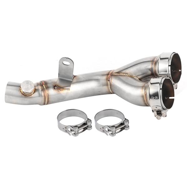 Motorcykeldelar, Eliminator Avgas Mellanrör Högkvalitativa Material Stabila Egenskaper För Yamaha YZF-R6 2009-2014, Enkel Installation Ersättning