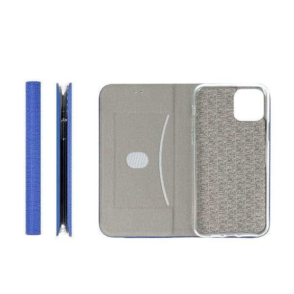Galaxy A40 Plånboksfodral Sensitive Nylon - Blå