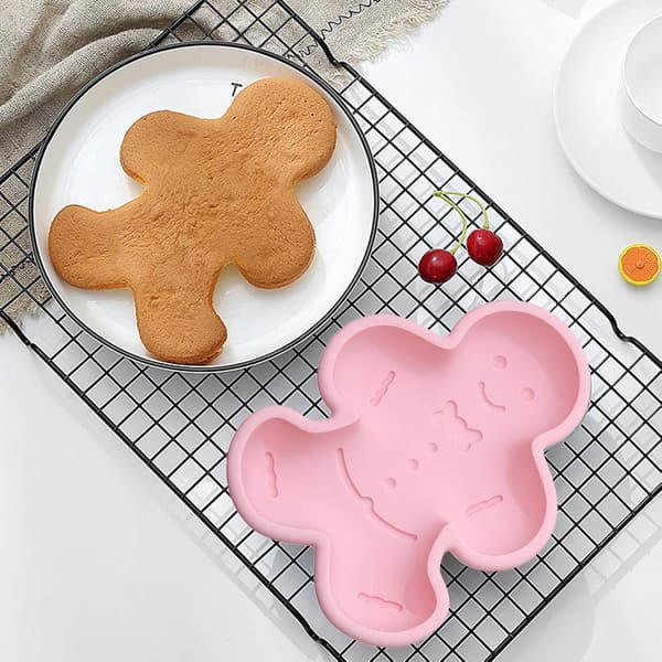Påsk-tema Kakform, Pepparkaksdinosaurie Silikon Fondant Form