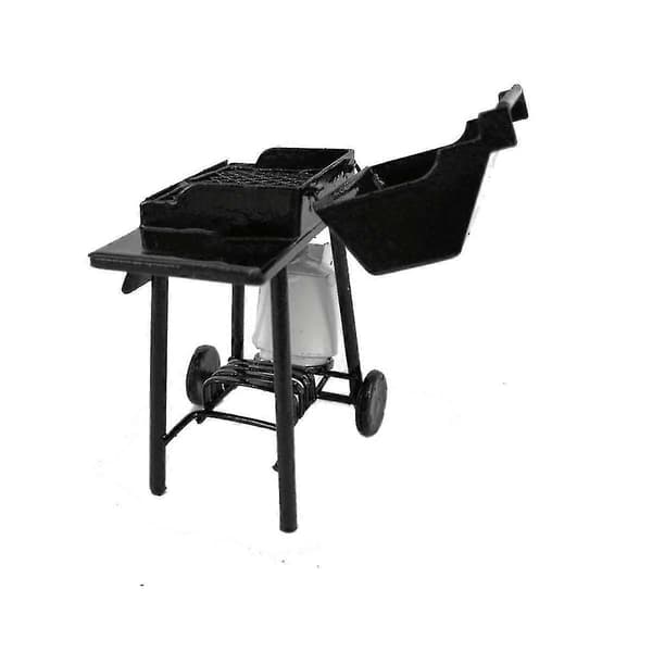 1:10 Skala Grill Miniatyr Ornamenter Grillverktøy Mini Møbler,b