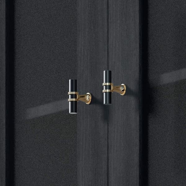 10 stk møbelhåndtak i sinklegering, moderne stil skuffehåndtak med