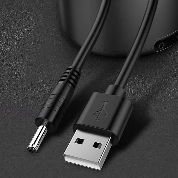 USB till DC{35135 5521 4017} , 5V laddningskabel Ersättning för Foreo Luna/luna 2/mini/mini 2/go/luxe Ansiktsrengöring USB Laddare Sladd 100cm