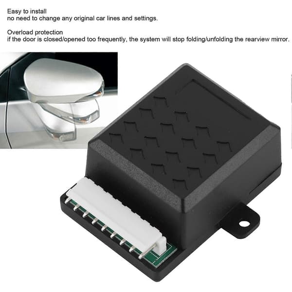 Sidospegel Auto Fold Unfold Controller Fällbar Stängningsmodul Universal för 12V Bil