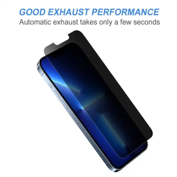 iPhone 12 Pro Max Skärmskydd Privacy i Härdat Glas