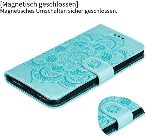 Etui til iPhone 7/8/SE iPhone 2020, flip wallet kort slots