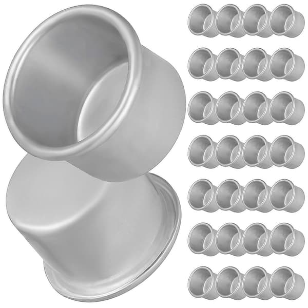30 stk. lysestaker for koniske lys Små aluminiumslysestaker Dekorasjoner til bordmiddagsselskap Bryllup
