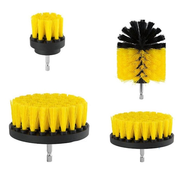 Skurborstar till borrmaskin/skruvdragare 4-pack