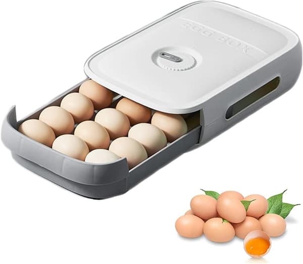 Matlagringsbeholder eggekartong dumplingboks
