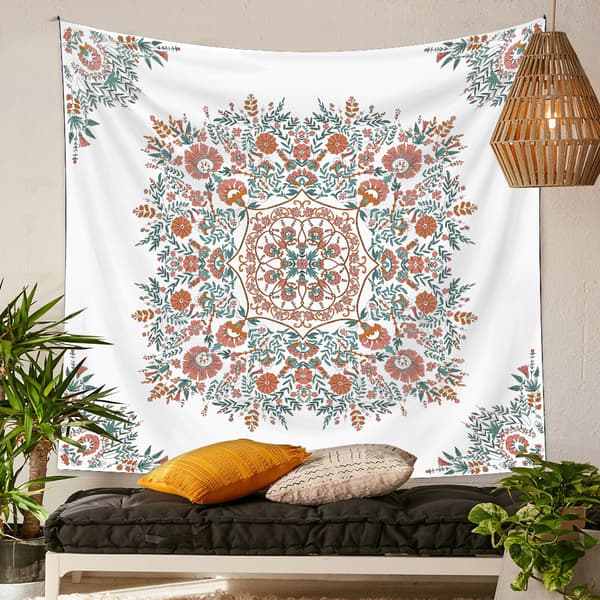 150×200cm Boheme Tapestry - Crushed Flower, Decorative Tapestry