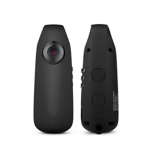 Full HD 1080P Kroppskamera, Magnetisk Klämma med Rörelsedetektering, Multifunktionell Minikamera för Utomhussporter, Säkerhet, Möten, Lätt att Använda