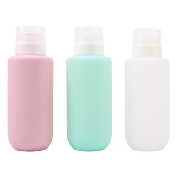 200 ml silikonipullo tyhjät pullot VALKOINEN valkoinen green