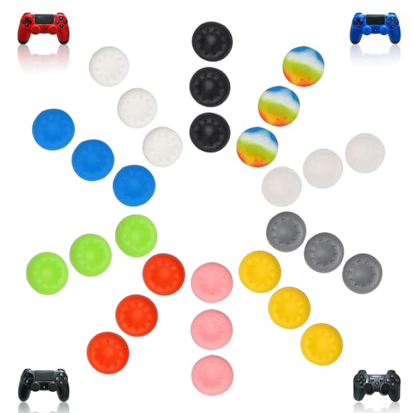 Controllerbeskyttelse, Tekstureret Overflade Tommelfingergreb Kontrolforbedring, Professionel Stil af Høj Kvalitet til Ps3/Ps4/Ps5/360/One/Pro Controllere, 10