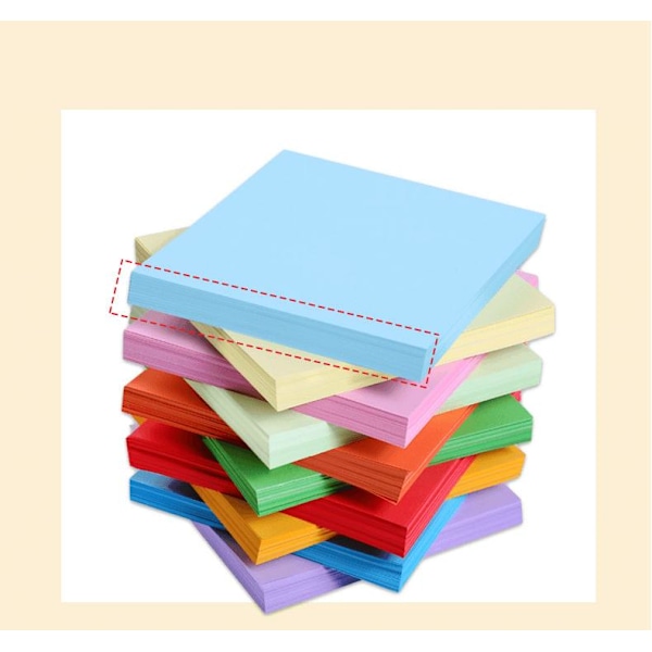 20-Pack Origami Papper - Ddakji - Squid Game - Blandade Färger