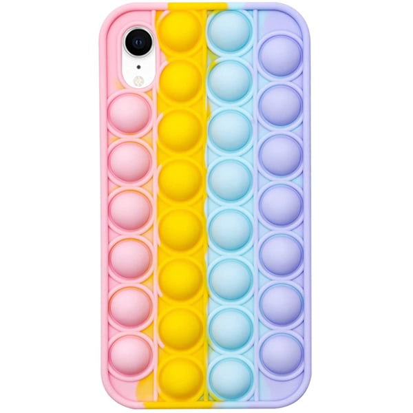 iPhone XR - Pop It Fidget Skal - Multicolor