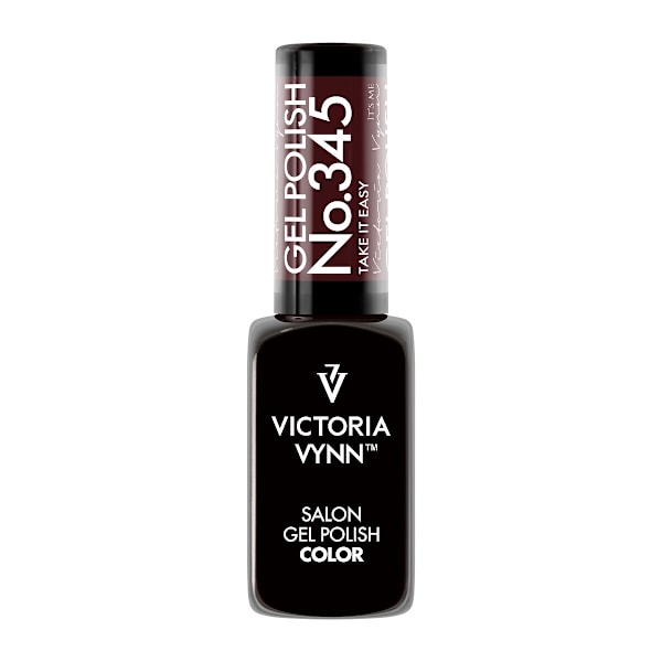 Victoria Vynn - Gel Polish - 345 Take It Easy - Gellack Mörkbrun