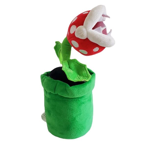 Piranha-kukkapehmolelu 25cm Mario-lelunukke pehmolelu