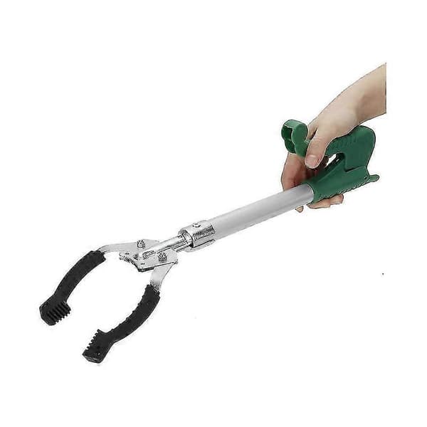 Affaldstang Gribeværktøj Lang Arm Affaldsindsamlingspind Legering Affaldsklemme Samler 40cm