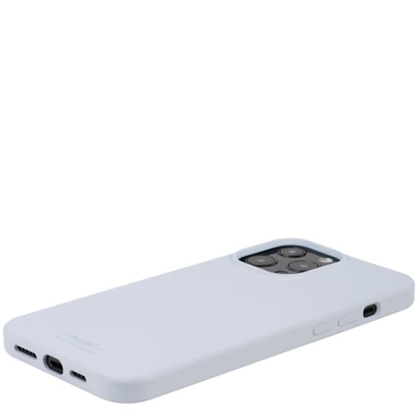 held iPhone 13 Pro Max-deksel - Silikon, Mineralblå