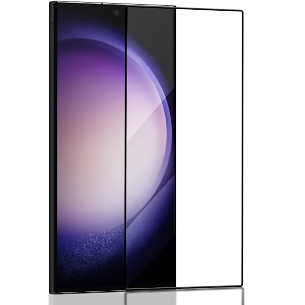 1-Pack Samsung S23 Ultra Skärmskydd - Härdat Glas 9H - Super kvalitet 3D