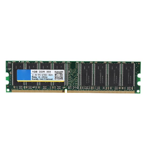 xiede 184Pin Minnesmodul DDR 333 1G Skrivbord För AMD Dedikerat RAM